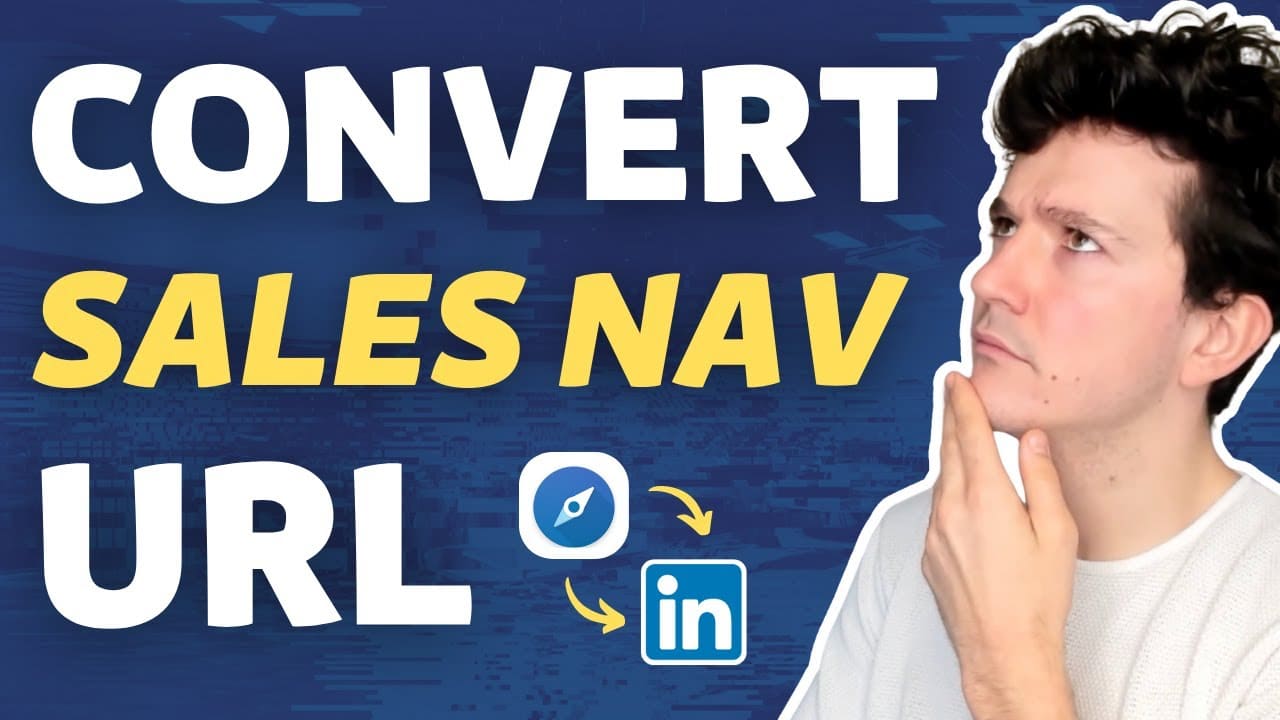 How to convert Sales Navigator URLs to LinkedIn URLs